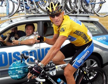 Лэнс Армстронг - семикратный победитель Тур де Франс